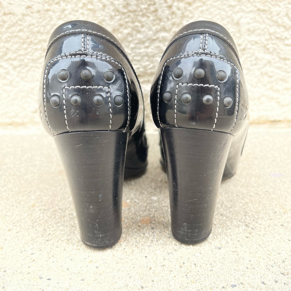 Tod’s patent leather loafer heels - Picture 10 of 11